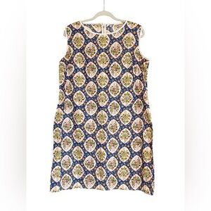 Vintage 60s Floral House Dress/Housecoat Size Large